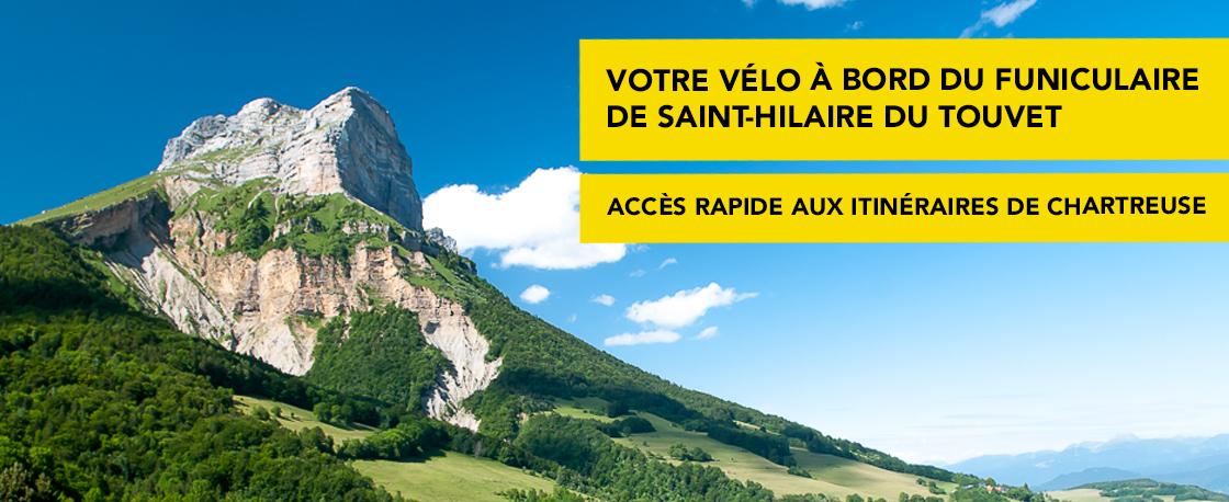 Votre vélo à bord du funiculaire
